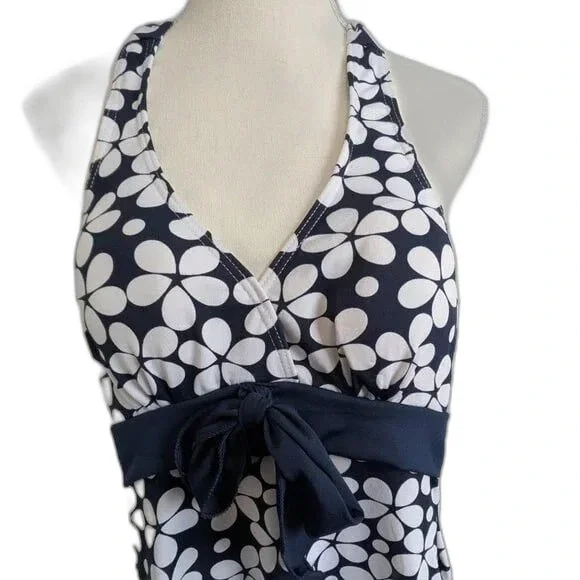 Grip Collection swimsuit Size S Blue and White - Picture 2 of 6